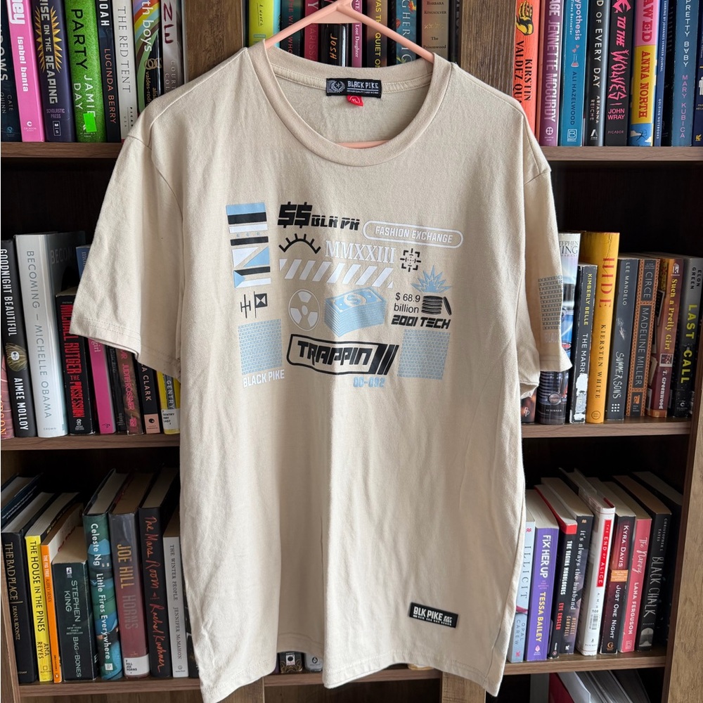 Men's Graphic T-Shirt - Cream